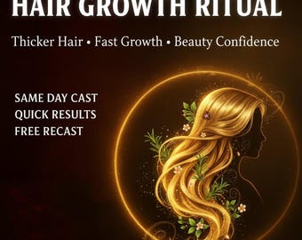 HAIR GROWTH Spell | Beauty Energy | Confidence & Self-Love|Aura Renewal | Radiant Transformation