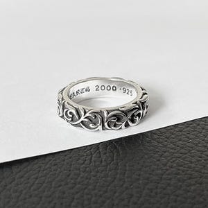Chrome Hearts Vine Ring - Etsy