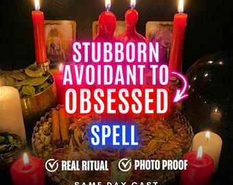 Informe e instrucciones sobre atracción de pareja por evitación, energía de profunda devoción y fuerte alineación emocional.