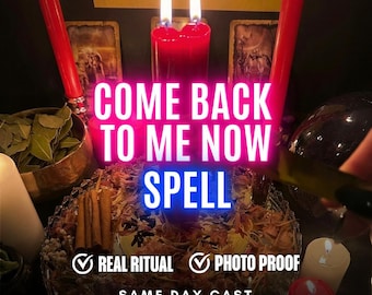 Come Back To Me Now, Obsession Guidance, Emotional Healing, Reconciliation Love Report