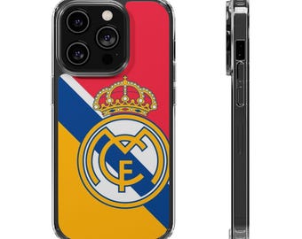 Real Madrid Clear iPhone Case | Soccer Fan Gift