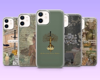 The Cruel Prince Phone Case Folk of Air Cover for iPhone 17Pro, 16, 15, 14, 13, 12, Samsung S25, S24, S23Fe, S22, A16, A56, Pixel 10, 9Pro