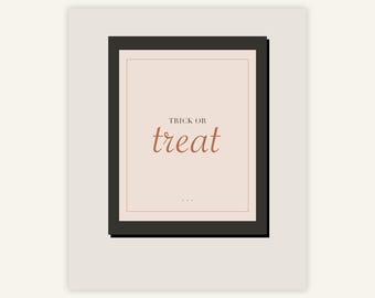 Set van 6 Halloween muurdecoraties, printbare griezelige quotes, herfstdecoratie, digitale download