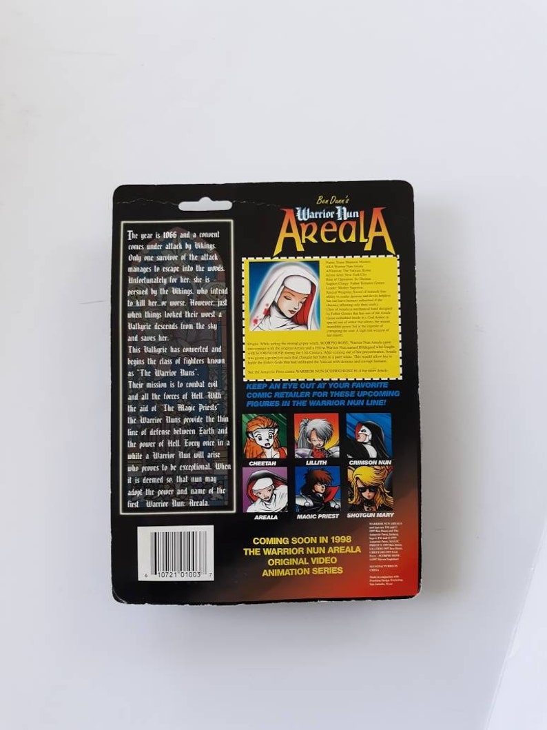 warrior nun areala action figure
