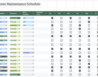 Ordentlich Hauswartungs-Tracker | Smartes Wartungs- & Reparaturtagebuch