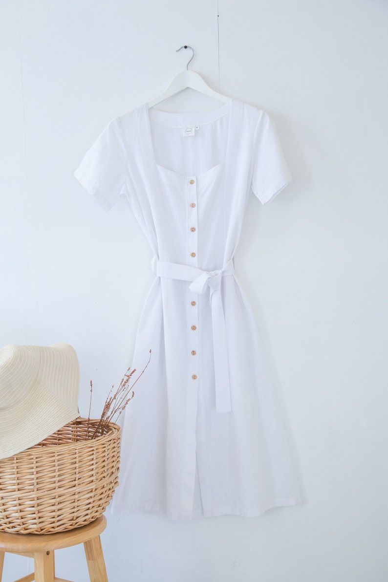 button up sleep gown