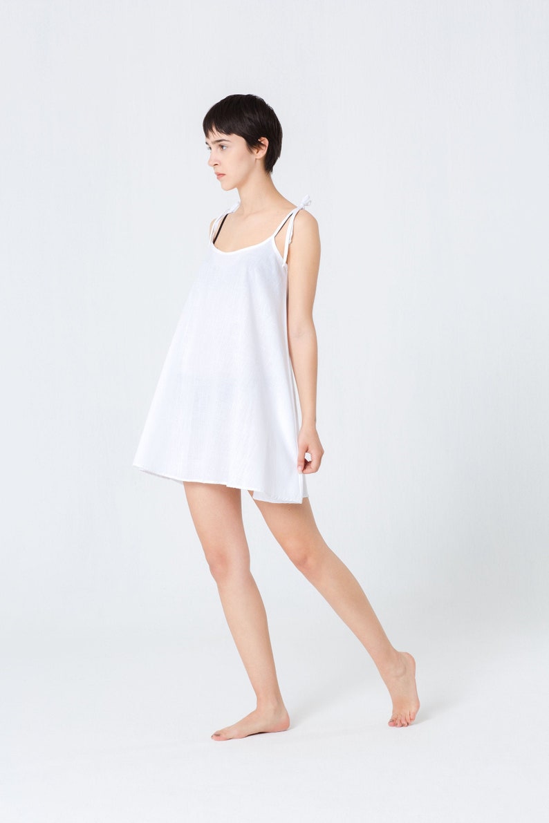 spaghetti strap nightie cotton