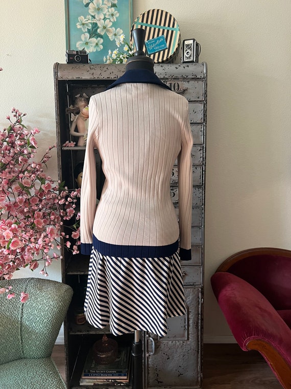 1970's Arista Kat Three Piece Top Skirt and Sweat… - image 9