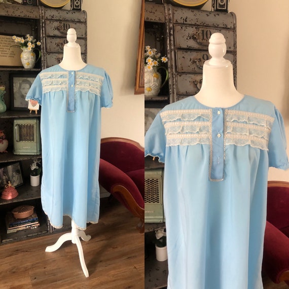 Blue house dress hotsell
