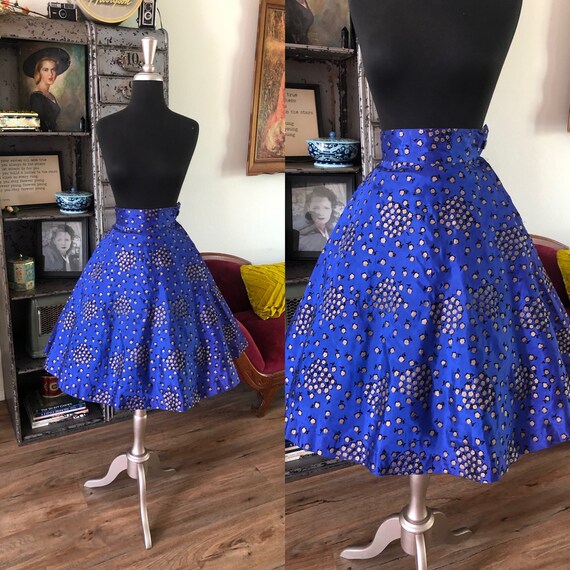 Vintage clearance skirts blue