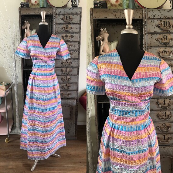 Etsy rainbow cheap dress