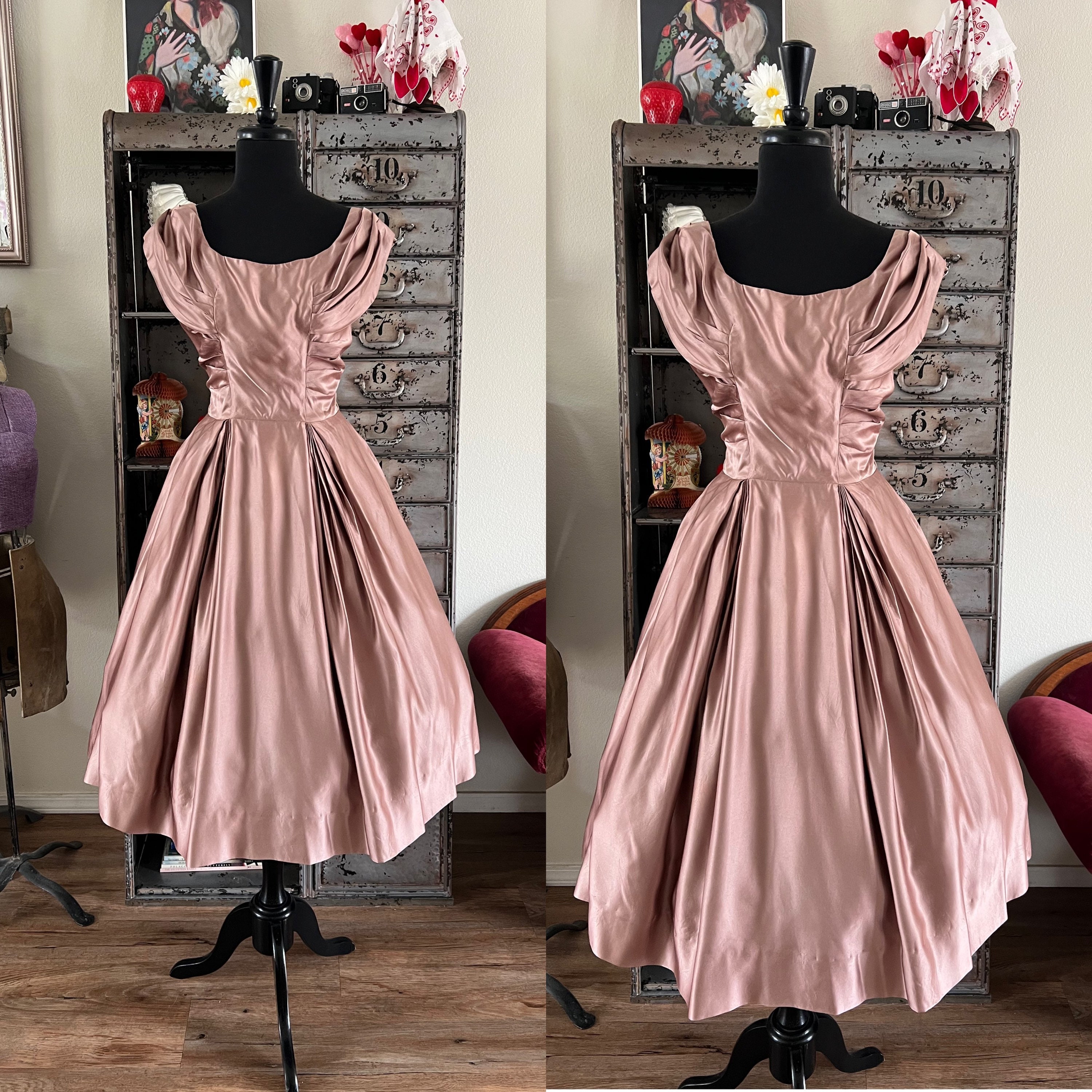 Robe de cocktail annees 50 Etsy France