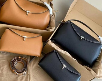 Damska torba na ramię z prawdziwej skóry bydlęcej, elegancka skórzana torebka do codziennego użytku