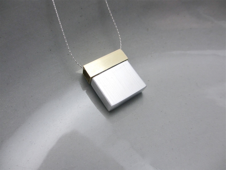 Shops Aluminum Necklace Anniversary Necklace Anniversary Jewelry Aluminum Jewelry Solid Window
