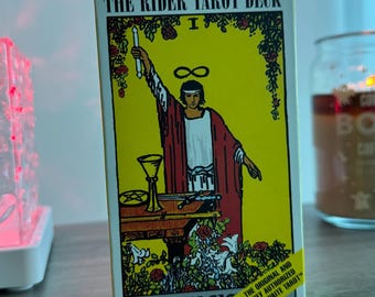 Rider Waite Smith Tarot Deck | Classic Divination with Guidebook
