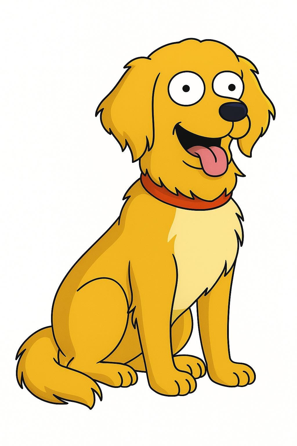 Simpsons Style Portrait • Custom Pet Cartoon • Dog Art • Personalised ...