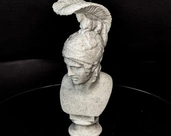 アレス胸像 – ギリシャの戦争神彫刻 | 古典神話アート | 石のような