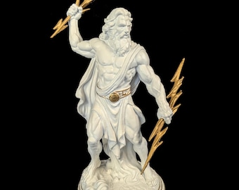 Zeus Statue - Greek God of Lightning