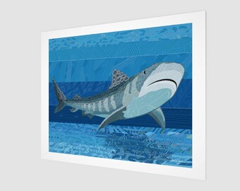 ハワイのサメの影 - Etsy 日本