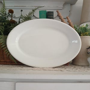 Vintage The Potters Co-Operative Co. Semi Vitreous Ironstone Serving Platter