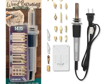 Wood Burning Station, WoodBurning Pen Tool Set With Fast Heat - View #7