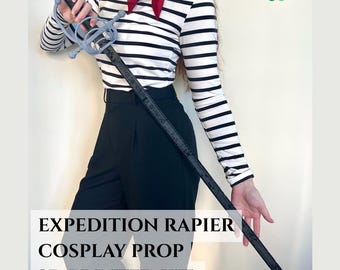 Expedition Rapier Cosplay Prop 3D Printed Kit – Battle Damaged