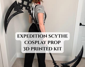 Expedition Scythe Cosplay Prop 3D Printed Kit – Battle Damaged