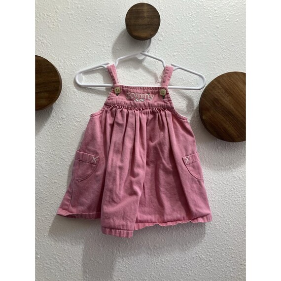 Vintage 2001 Tommy Hilfiger Spell Out Pink Pinafore Dress Size 3-6 Months - Etsy Vintage 2001 Tommy Hilfiger Spell Out Pink Pinafore Dress Size 3-6 Months - Etsy