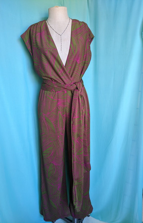 Vintage Green Jumpsuit