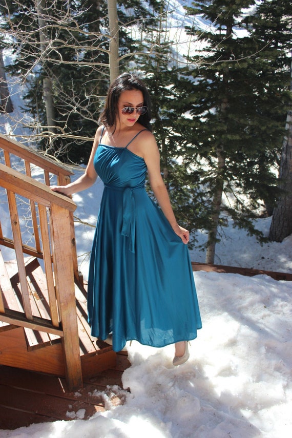 Emerald Green Maxi Dress