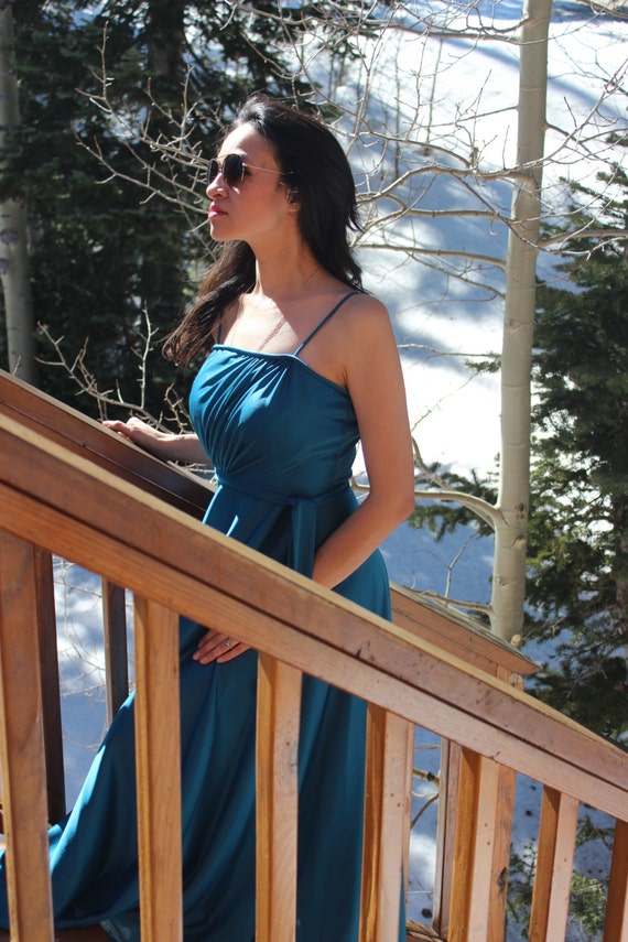 Emerald Green Maxi Dress