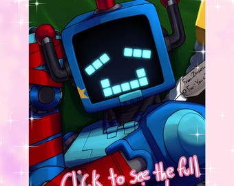 Zenyatta Toy Bot || Overwatch Art Print