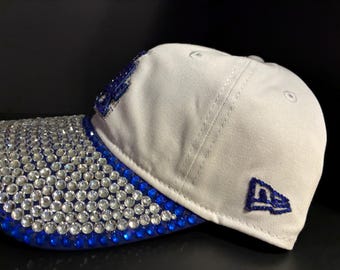 Rhinestone Dodgers Hat