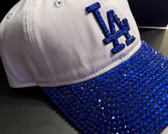Rhinestone Dodgers Hat