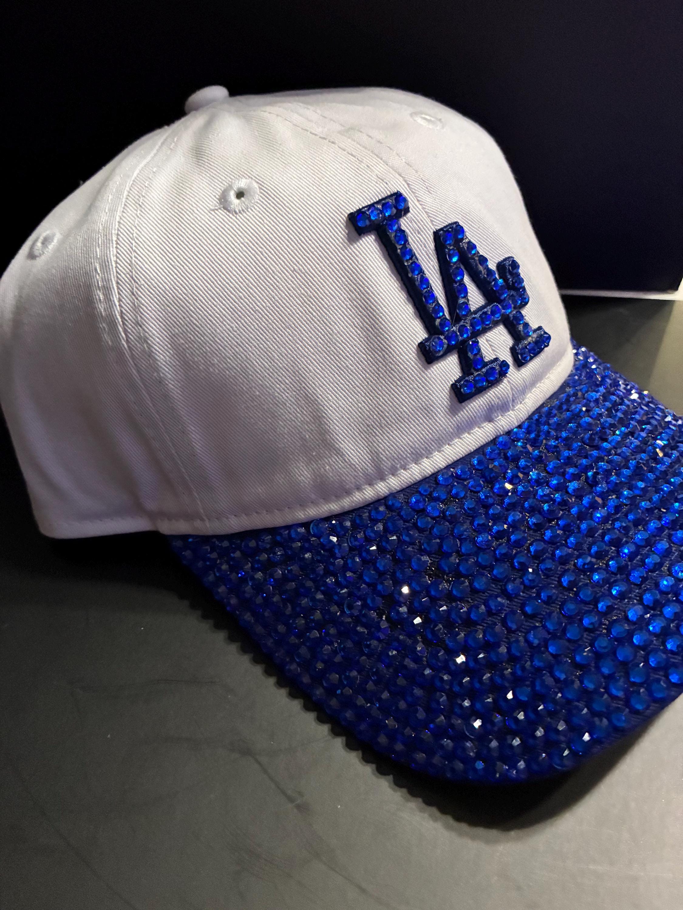Sparkle like a star Custom Dodger Hat with Iridescent Crystals for women. Bling Out New Era Hat | TikTok main image 3