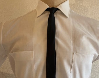 super skinny black tie