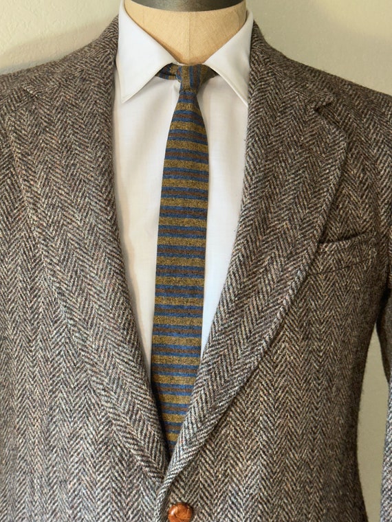 Vintage MENS Harris Tweed for Planteen & Krogh br… - image 2