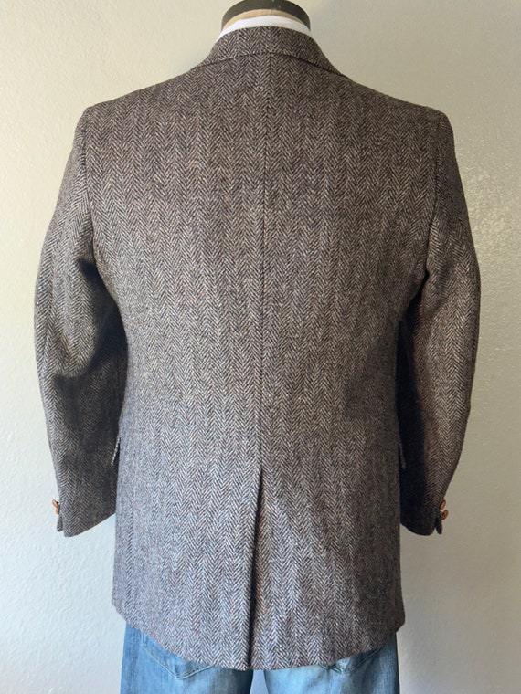 Vintage MENS Harris Tweed for Planteen & Krogh br… - image 5