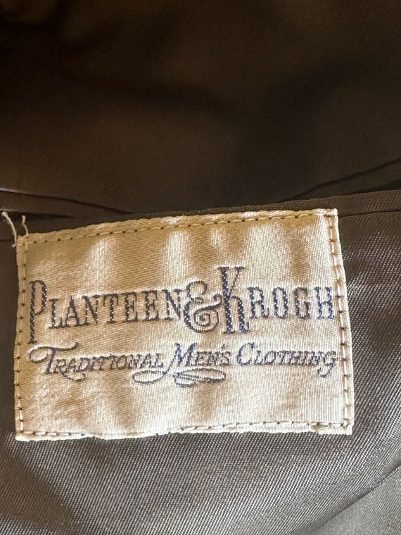 Vintage MENS Harris Tweed for Planteen & Krogh br… - image 8