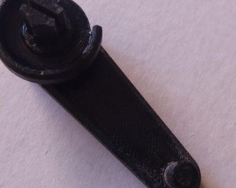 Replacement lever for the servomotor of the right temperature flap (VW T5)