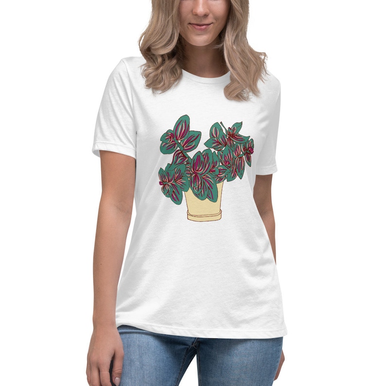 Plant Lover Tshirt Women/'s Plant T-Shirt House Plant Women/'s Relaxed T-Shirt