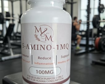 Capsule di 5-Amino-1MQ, 100 mg, 60 capsule (solo per scopi di ricerca)