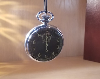 MILITARY STOPWATCH -waltham-vintage World War Ii-type A8-jitterbug