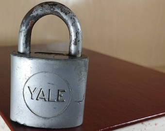 YALE PADLOCK-Vintage Locks-Antique Lock