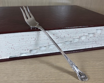 GORHAM OLIVE FORK-Vintage Sterling Silver-1899 Pattern-Martini-Antique