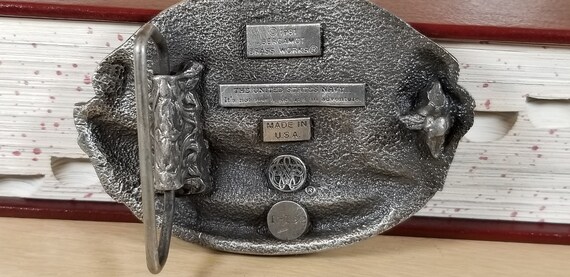 Vntage US Marne Brass Belt Buckle Dynabuckle Provo Utah - Etsy
