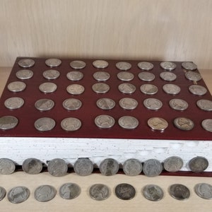 WAR NICKELS-Vintage Coins-35% Silver-1942 to 1945-Antique Currency-World War 2 Coin