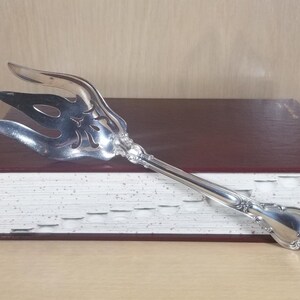 GORHAM SALAD FORK-Vintage Sterling Silver-Chantilly Pattern-Antique Dining