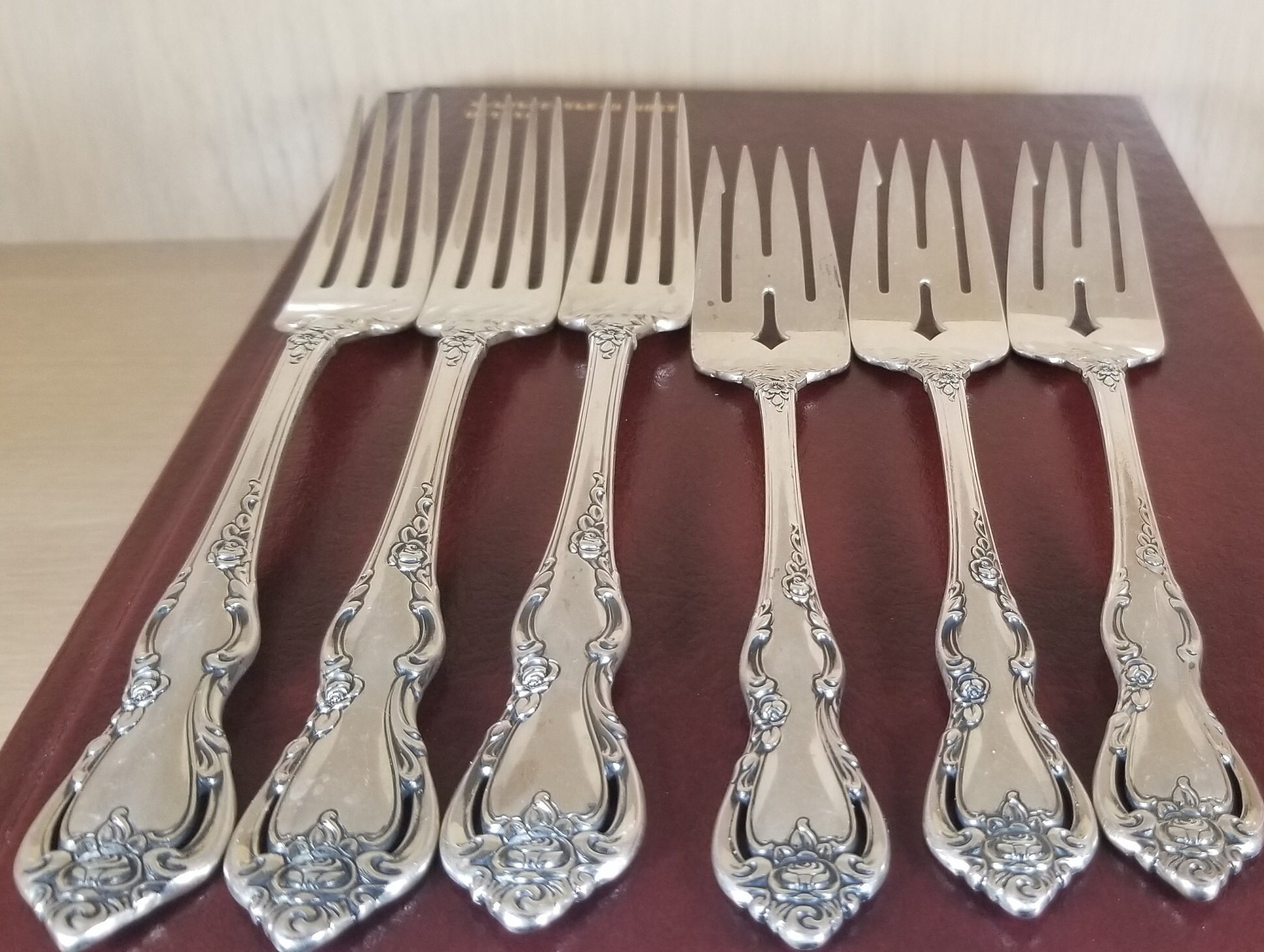 TOWLE SPANISH PROVINCIALForksSterling SilverVintage3 Etsy.de
