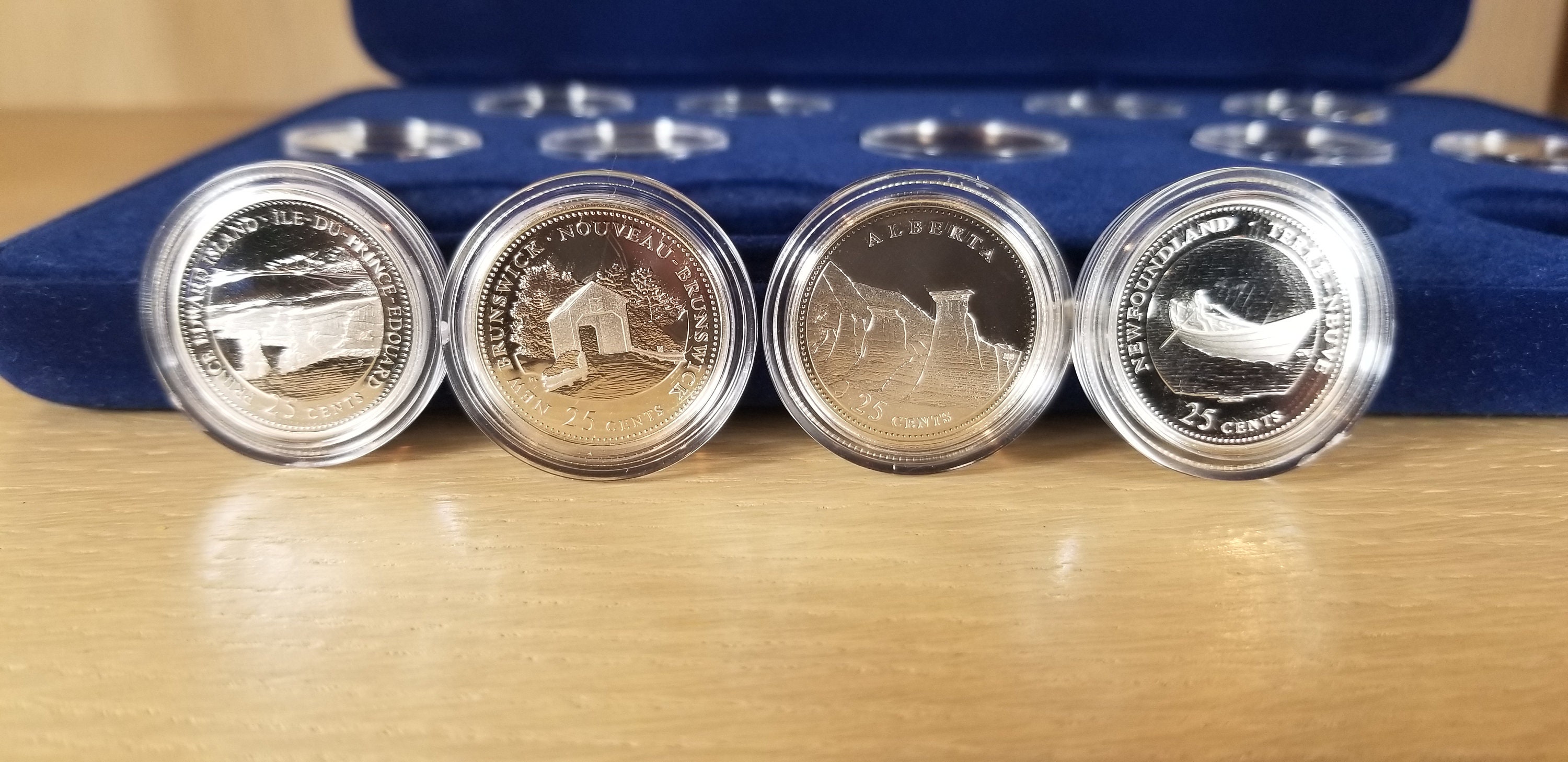 CANADA STERLING SILVER Quartersloonievintage Etsy